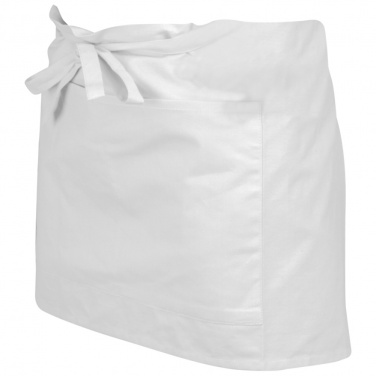 Logotrade promotional gift picture of: Apron - small 180g Eco tex, White