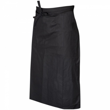 Logo trade promotional gift photo of: Apron - large 180 g Eco tex, Black