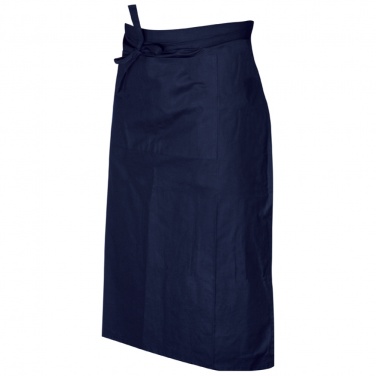 Logo trade business gift photo of: Apron - large 180 g Eco tex, Blue