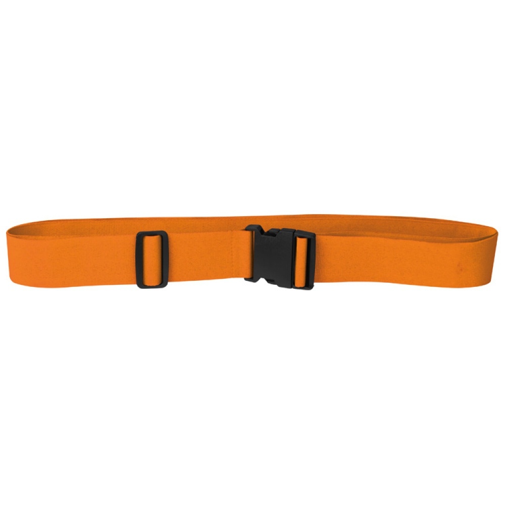 Logo trade promotional item photo of: Adjustable luggage strap, Orange