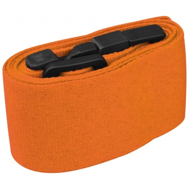 Logo trade promotional giveaways picture of: Adjustable luggage strap, Orange