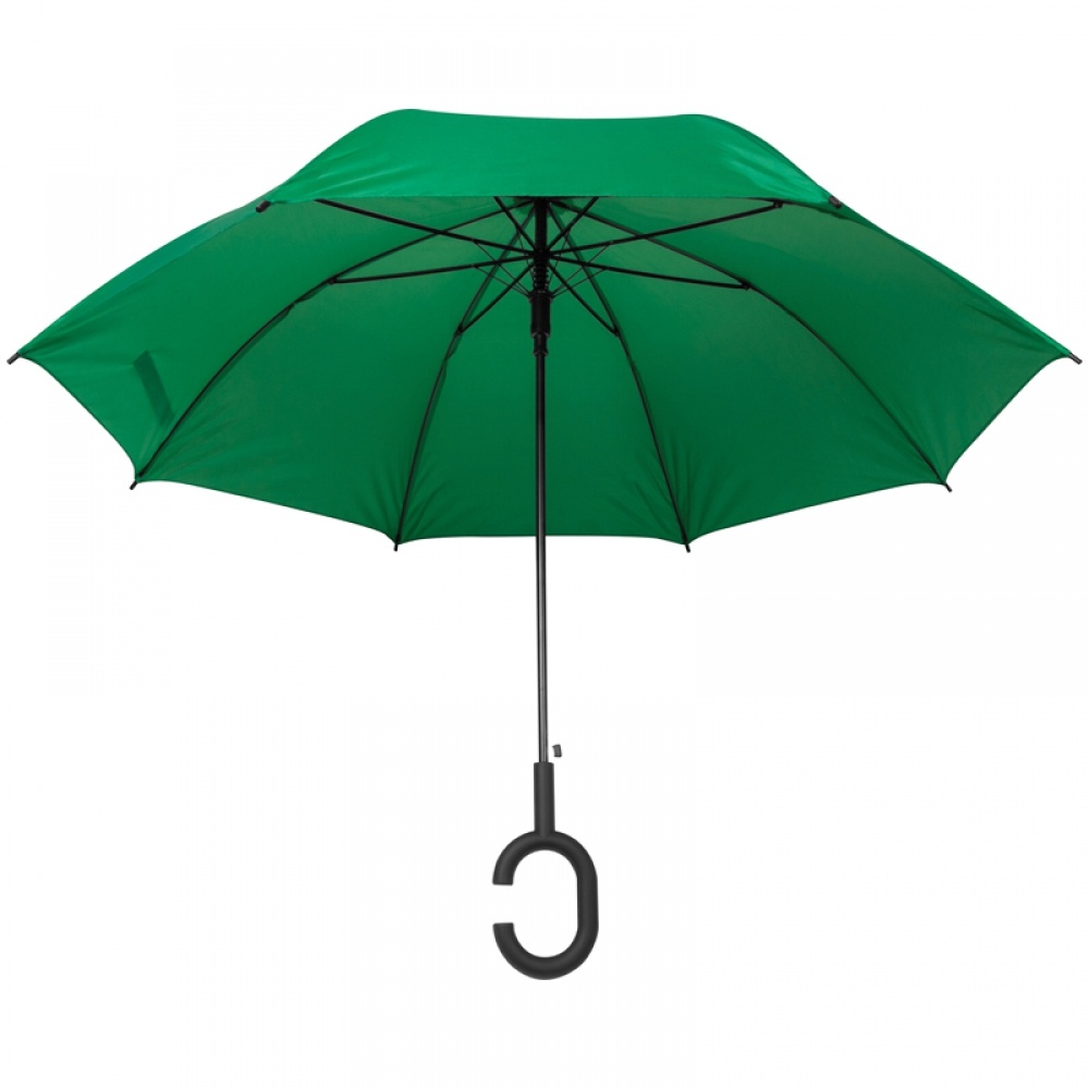 Logotrade promotional product image of: Hands-free umbrella, Green