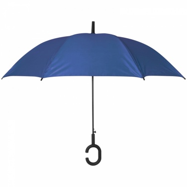 Logotrade promotional merchandise photo of: Hands-free umbrella, Blue