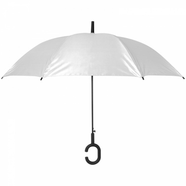 Logo trade promotional gifts picture of: Hands-free umbrella, White