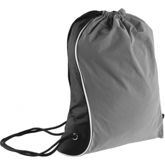 Logotrade promotional product image of: Drawstring bag DENISON, Grey