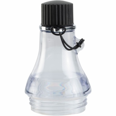 Logo trade promotional items picture of: Vacuum bottle DOMINIKA, Black