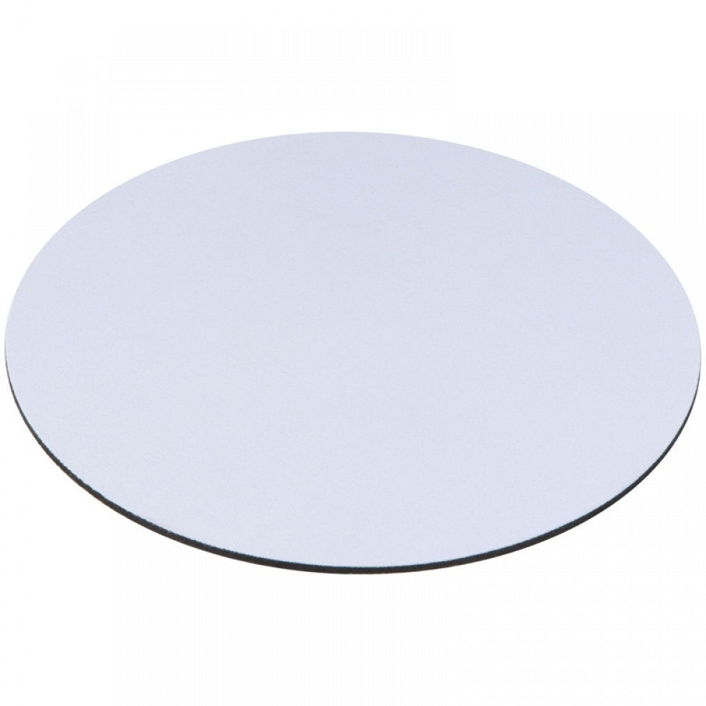 Logotrade promotional merchandise image of: Round mousepad, White