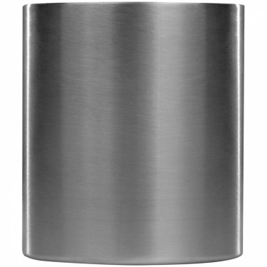 Logotrade corporate gift picture of: Metal mug with snap hook, black