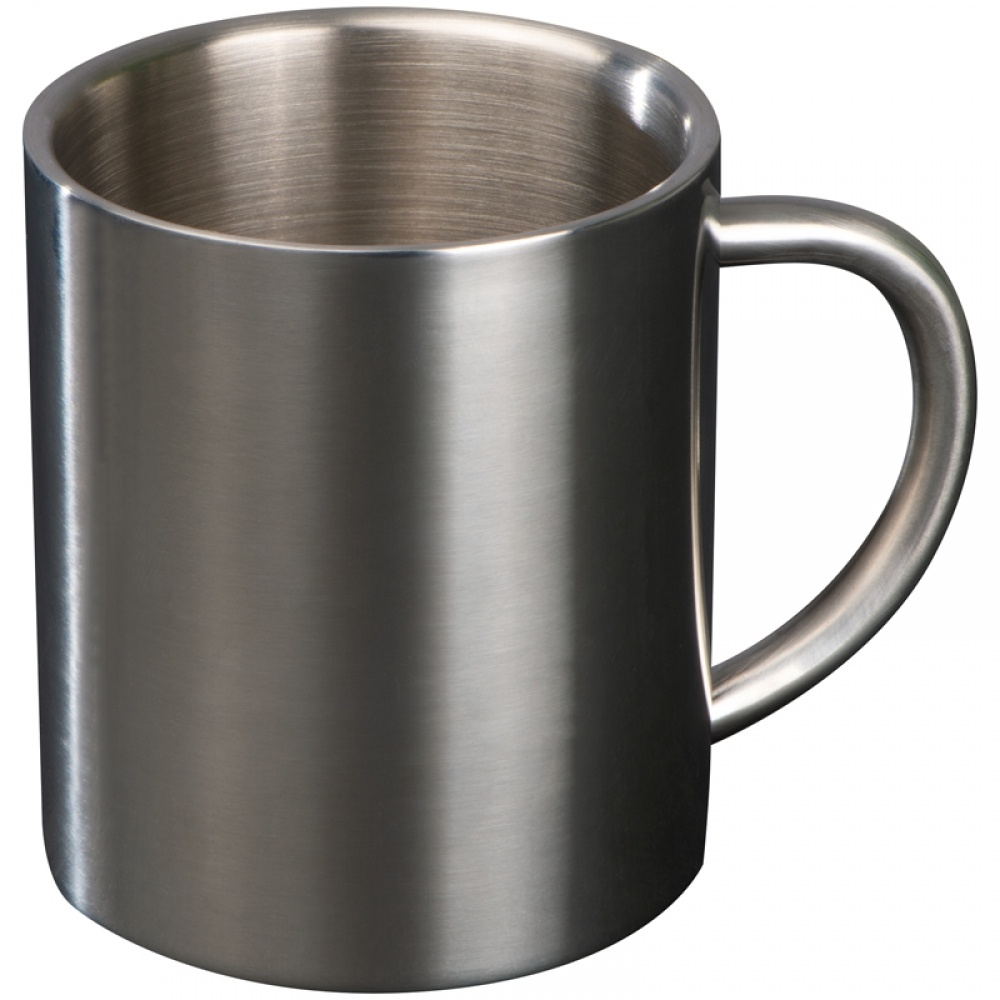 Logotrade advertising product picture of: Metal mug, 300 ml, grey