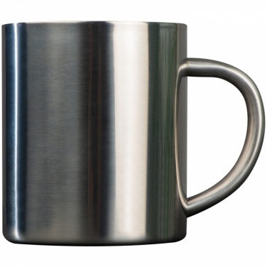 Logotrade promotional merchandise image of: Metal mug, 300 ml, grey