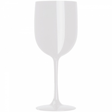 Logotrade promotional gift picture of: PS Drinking glass 460 ml, White