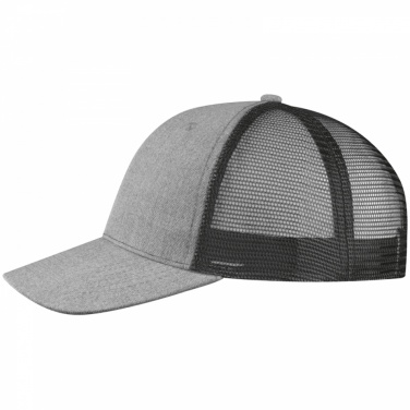 Logo trade promotional gifts image of: Baseball Cap with net, Black/White