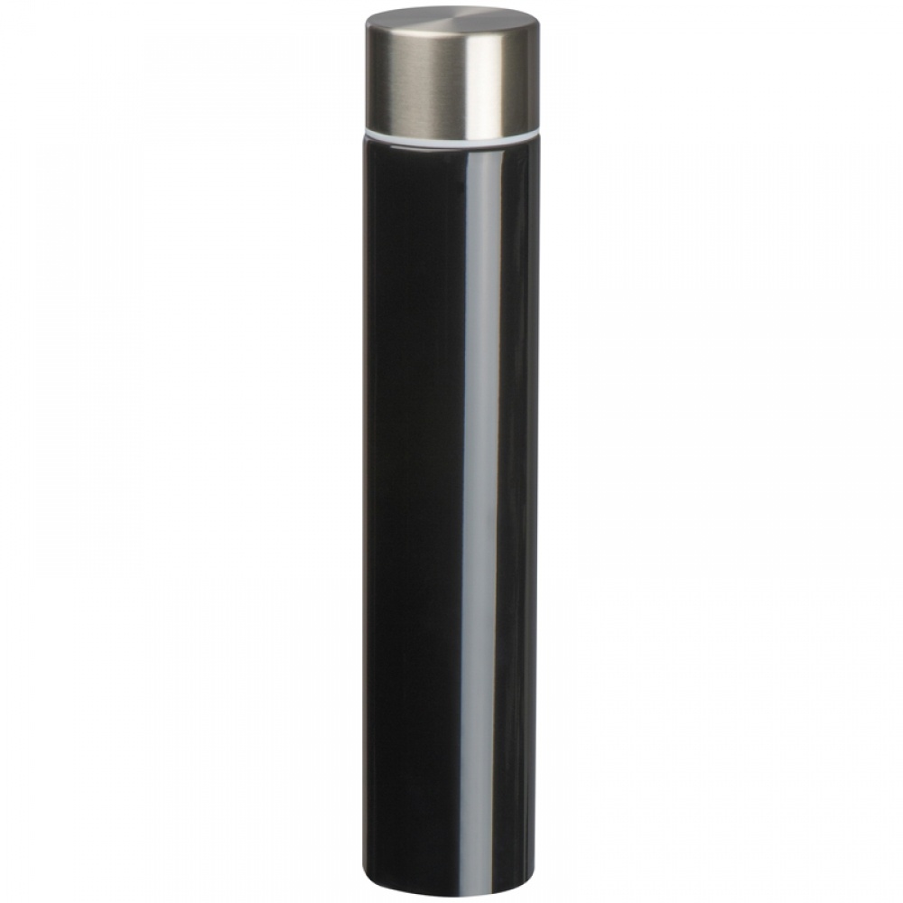 Logo trade business gift photo of: Thermos flask 310 ml, Black/White