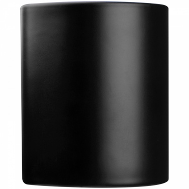 Logo trade promotional merchandise picture of: Black mug with colored inside, blue