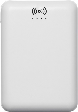 Logotrade promotional giveaway image of: Dense 5000 mAh wireless power bank, valge