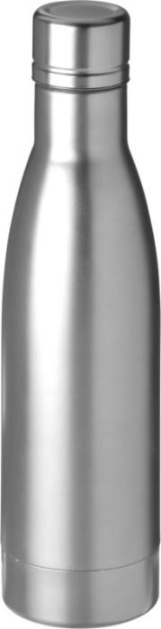 Logo trade promotional giveaway photo of: Vasa copper vacuum insulated bottle, 500 ml, silver