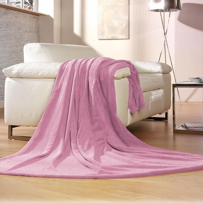 Logo trade corporate gifts picture of: Memphis blanket, pink