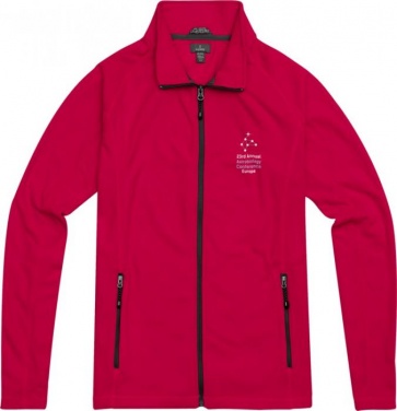 Logotrade promotional gift picture of: Fleece jacket Rixford Polyfleece Full Zip, red