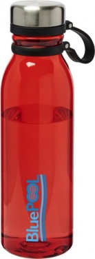 Logo trade promotional gifts picture of: Darya 800 ml Tritan™ sport bottle, red