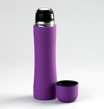 Logotrade promotional merchandise picture of: WATER BOTTLE & THERMOS SET, Lilac