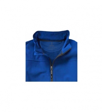 Logo trade promotional gifts image of: #44 Langley softshell jacket, blue