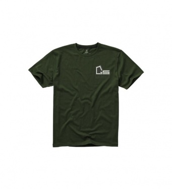 Logotrade business gift image of: Nanaimo short sleeve T-Shirt, army green