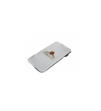 Logo trade promotional gifts picture of: Powerbank 9000 mAh ALL IN ONE, white