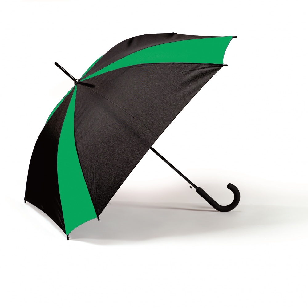 Logotrade business gift image of: SAINT TROPEZ UMBRELLA, green/black