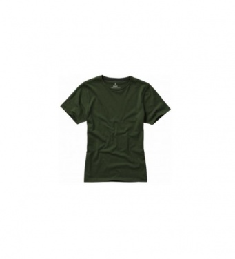 Logotrade business gift image of: Nanaimo short sleeve ladies T-shirt, army green