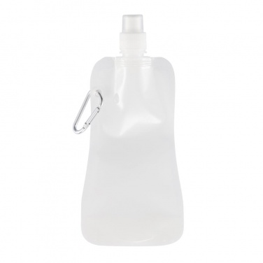 Logo trade corporate gifts picture of: Foldable drinking bottle, white