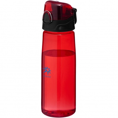 Logo trade corporate gift photo of: Capri water bottle, red