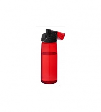 Logo trade promotional gifts picture of: Capri water bottle, red