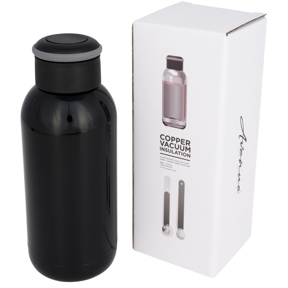 Logotrade promotional products photo of: Copa mini thermo bottle, black