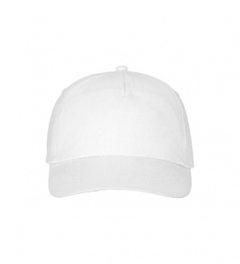 Logotrade promotional merchandise image of: Feniks 5 panel cap, white