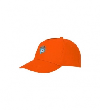 Logotrade promotional gifts photo of: Feniks 5 panel cap, orange