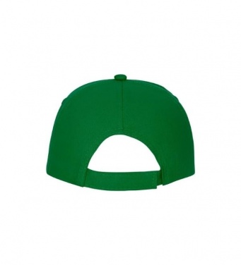 Logo trade corporate gifts image of: Feniks 5 panel cap, green