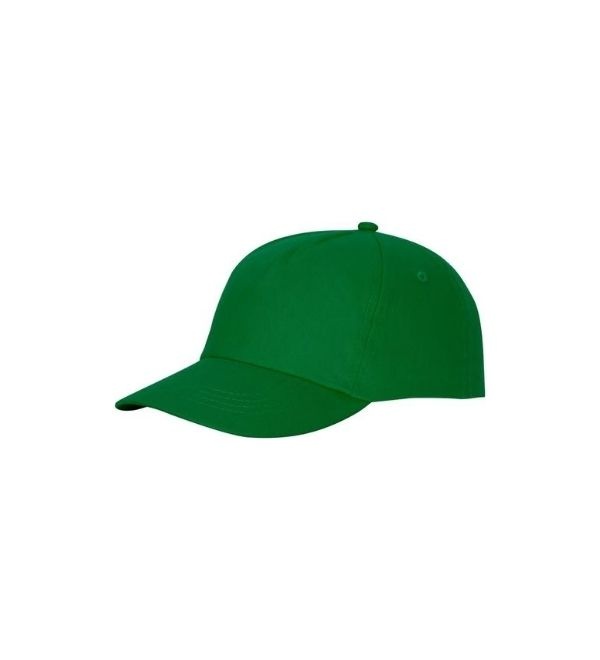 Logotrade promotional item picture of: Feniks 5 panel cap, green