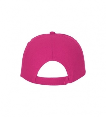 Logo trade promotional items image of: Feniks 5 panel cap, rose