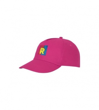 Logotrade promotional products photo of: Feniks 5 panel cap, rose