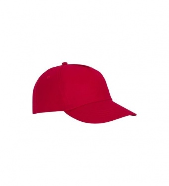 Logo trade promotional merchandise photo of: Feniks 5 panel cap, red