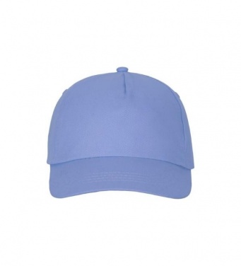 Logotrade advertising products photo of: Feniks 5 panel cap, light blue