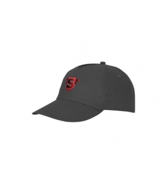 Logo trade promotional products picture of: Feniks 5 panel cap, grey