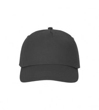 Logo trade promotional giveaways picture of: Feniks 5 panel cap, grey