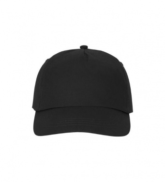 Logo trade promotional product photo of: Feniks 5 panel cap, black