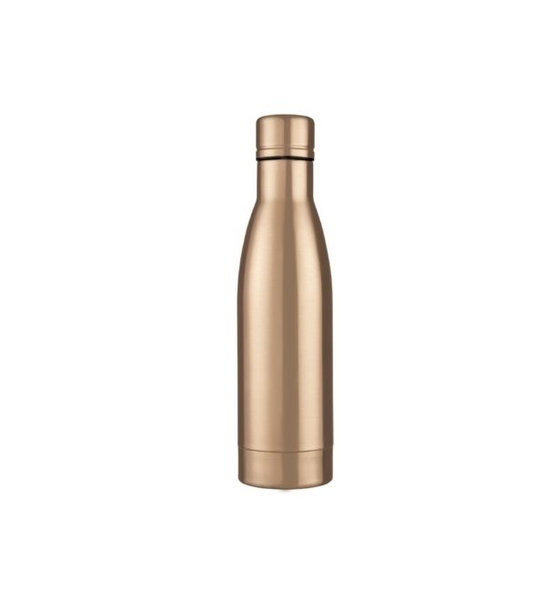 Logo trade advertising product photo of: Vasa copper vacuum insulated bottle, 500 ml, golden