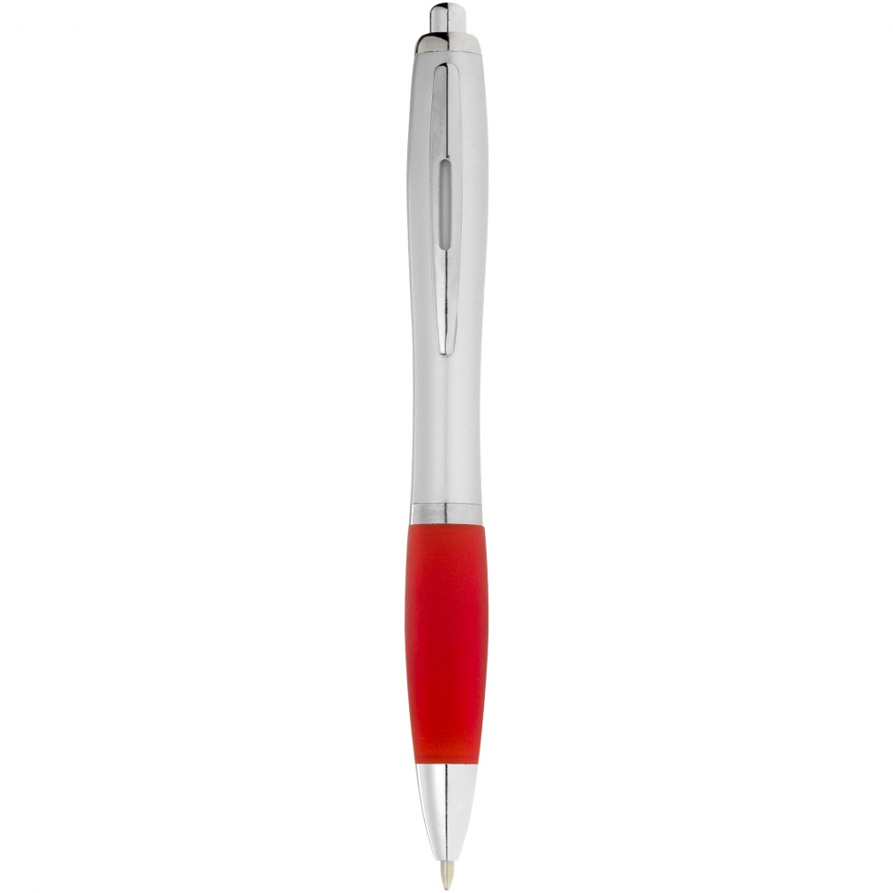 Logo trade promotional merchandise picture of: Nash ballpoint pen, red