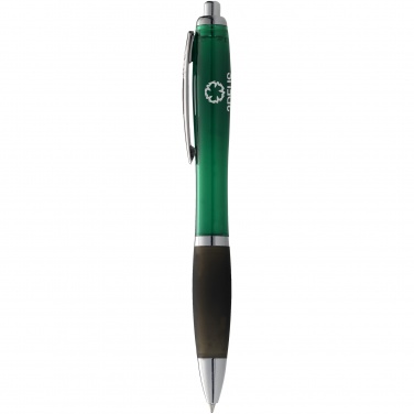 Logo trade promotional products image of: Nash ballpoint pen, green