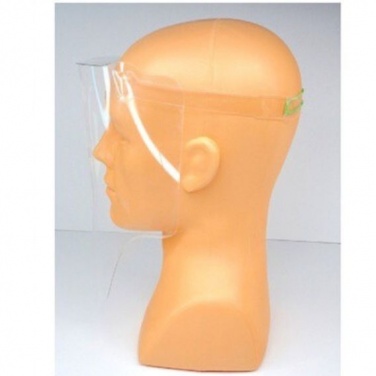 Logo trade corporate gifts picture of: Safety visor Saturn, transparent