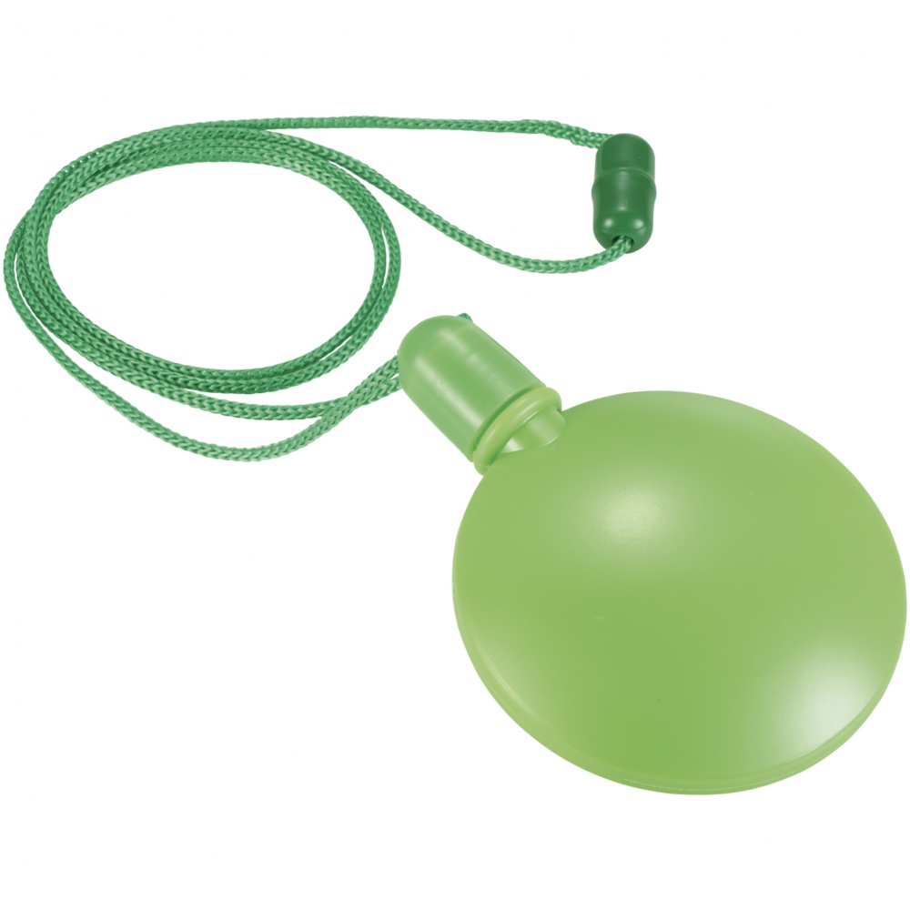 Logotrade promotional item image of: Blubber round bubble dispenser, green