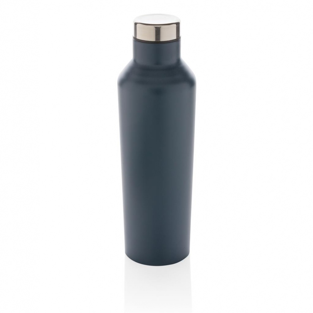 Logotrade promotional merchandise image of: Modern vacuum stainless steel water bottle, blue